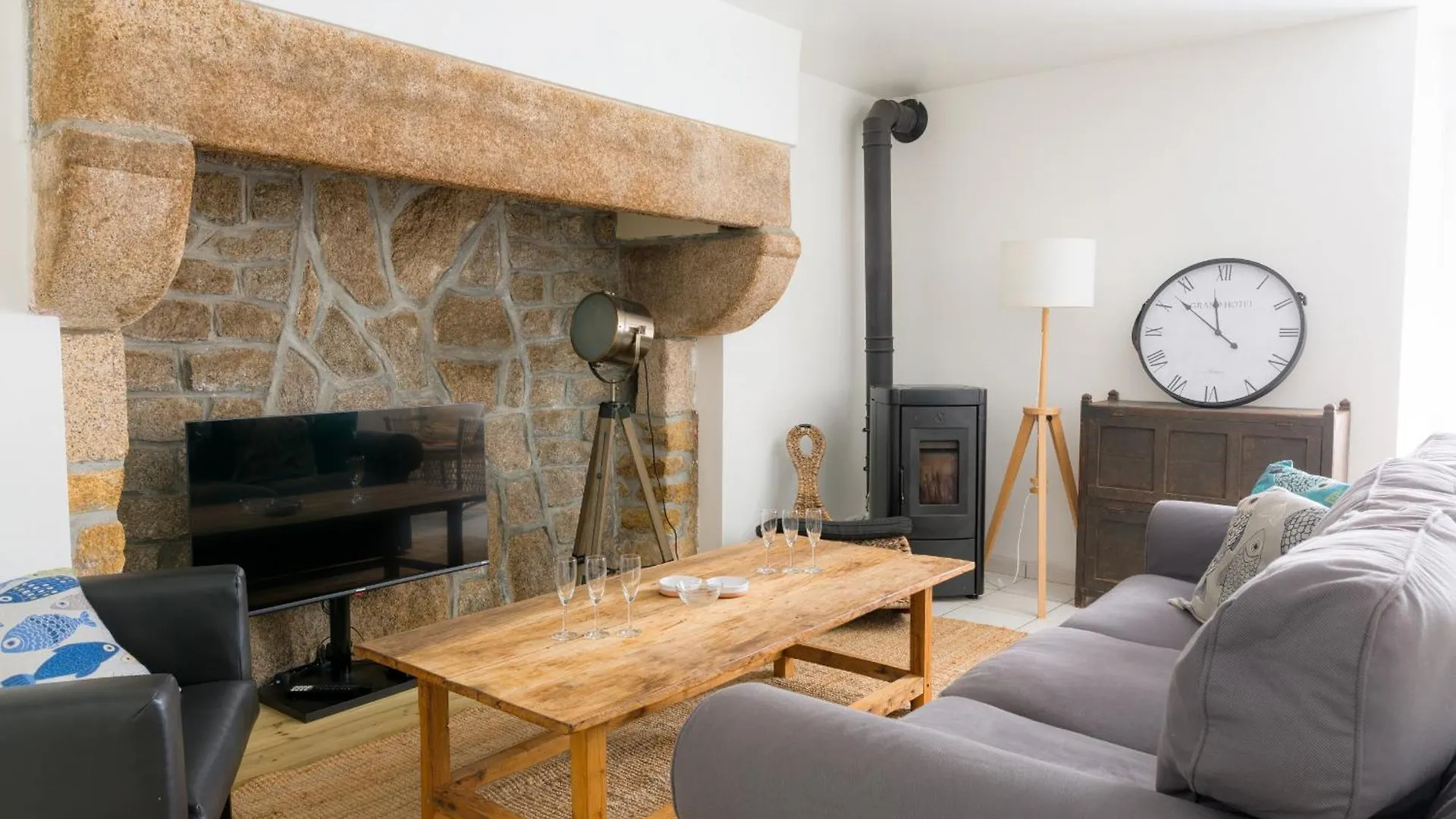 Maison Pour 6 Avec Jardin - Centre De Névez