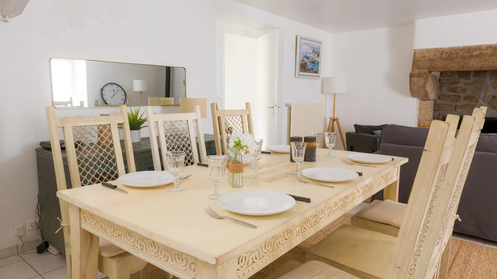 Maison Pour 6 Avec Jardin - Centre De Névez