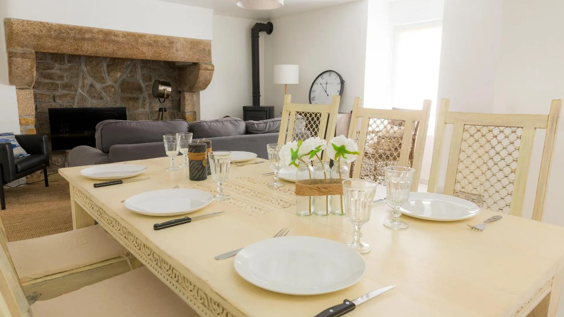 Maison Pour 6 Avec Jardin - Centre De Névez Ferienhaus