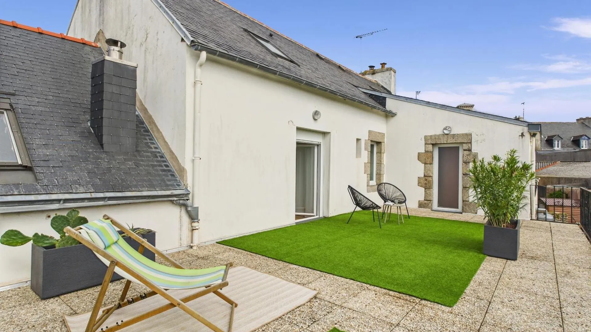 Maison Pour 6 Avec Jardin - Centre De Névez 0*,